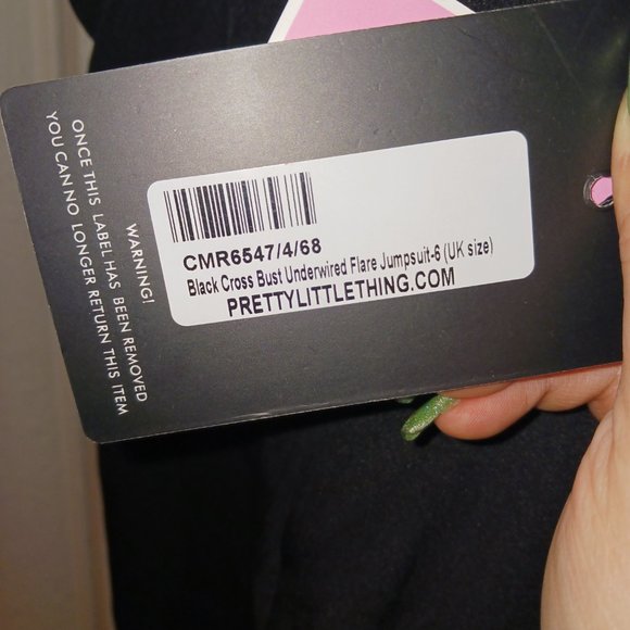 Underwire flare jumpsuit - Picture 3 of 3